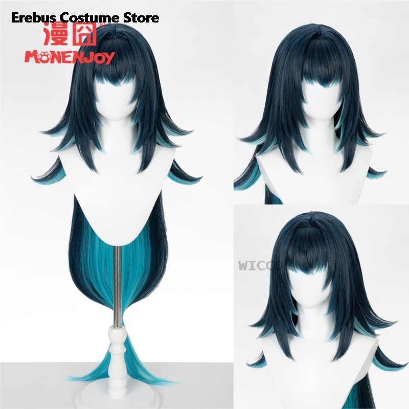 Synthetic Wigs - Cadılar Bayramı Genshin Impact Danica Cosplay