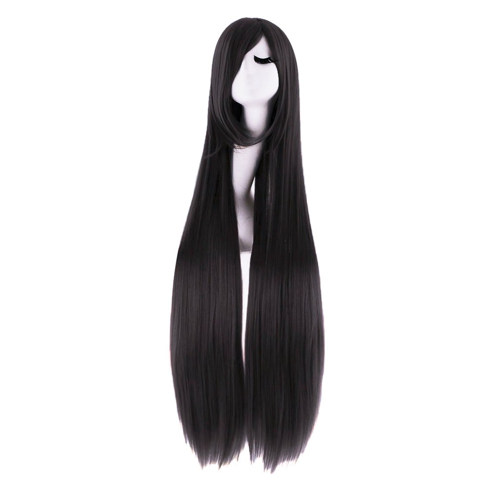 Synthetic Braided Wigs For Black Women - 40 inç 100 cm Uzun Düz