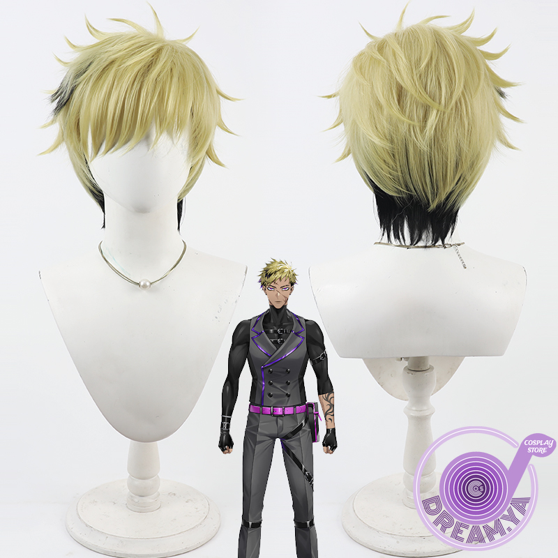 Synthetic Wigs - Vantacrow Bringer Cosplay Peruk Vtuber Sarı