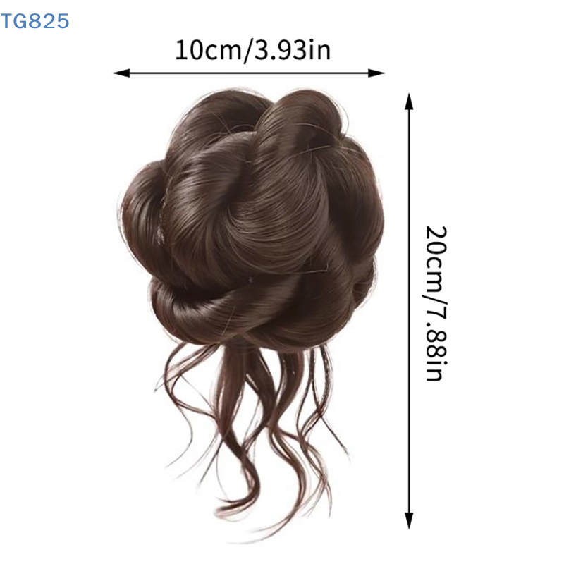 Claw Clip Messy Bun Hair Piece - 【AN】【AN】Yeni Sentetik Saç Topuzu Chignon Dağınık