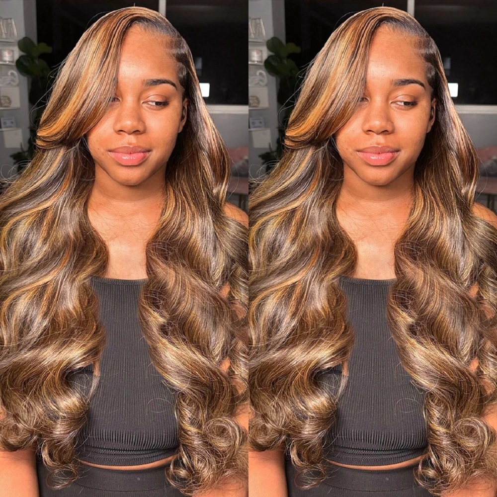 HD Highlight 46 İnç 13x4 Body  - Lace Front Wigs incelemesi ve fiyatı