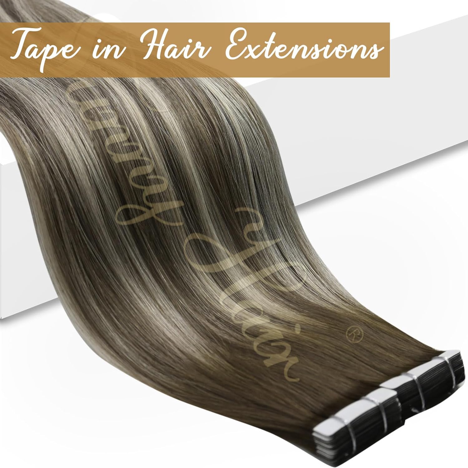 VeSunny Bantlı Saç Uzantıları  - Invisible Tape In Extensions Real Hair incelemesi ve fiyatı
