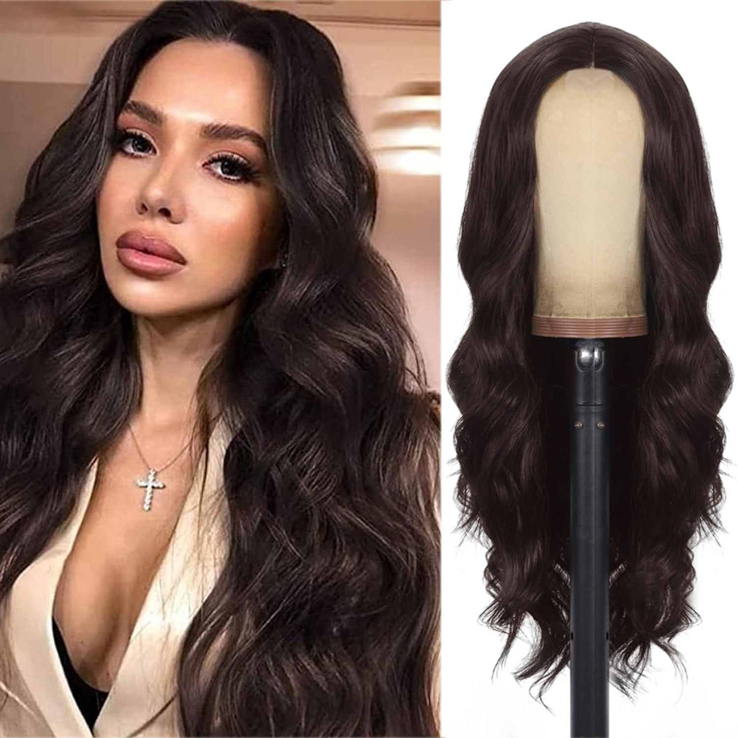 Moda Siyah Sentetik Peruk Büyü - Synthetic Wigs incelemesi ve fiyatı