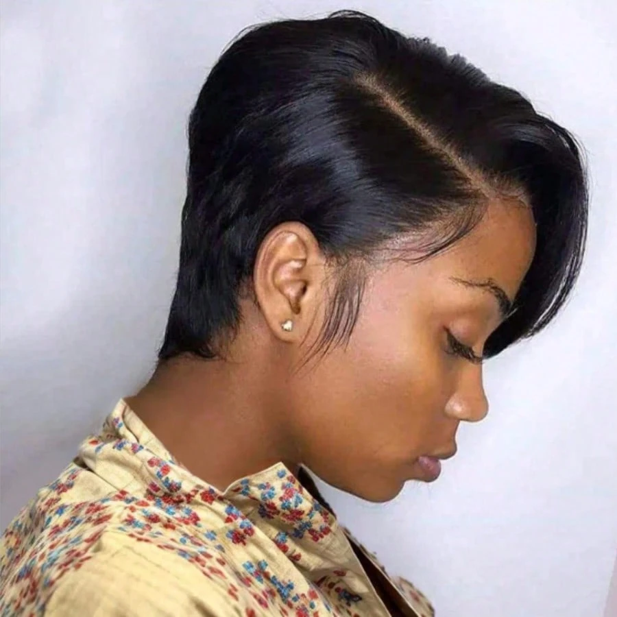 Kısa Ucuz Toptan Pixie Kesim P - Short Pixie Cut Wig Human Hair Cheap incelemesi ve fiyatı