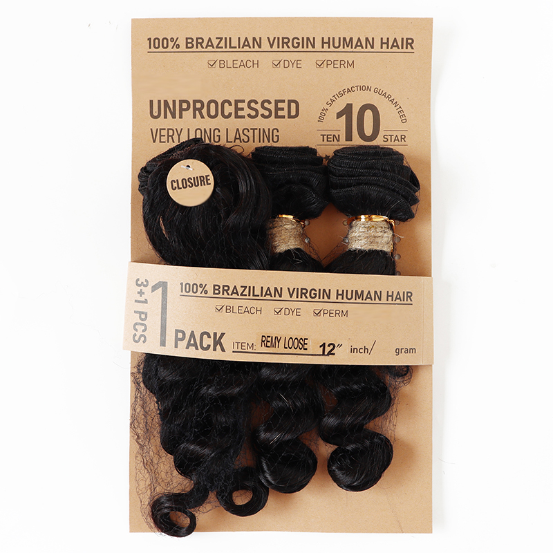 Derin Dalga Vücut Dalgası Düz  - Deep Wave 3 Bundles With Closure incelemesi ve fiyatı