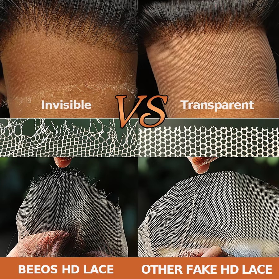 BEEOS Ultra Fitted 13X6 HD Şef - Hd Lace Frontal Wig Human Hair Pre Plucked incelemesi ve fiyatı