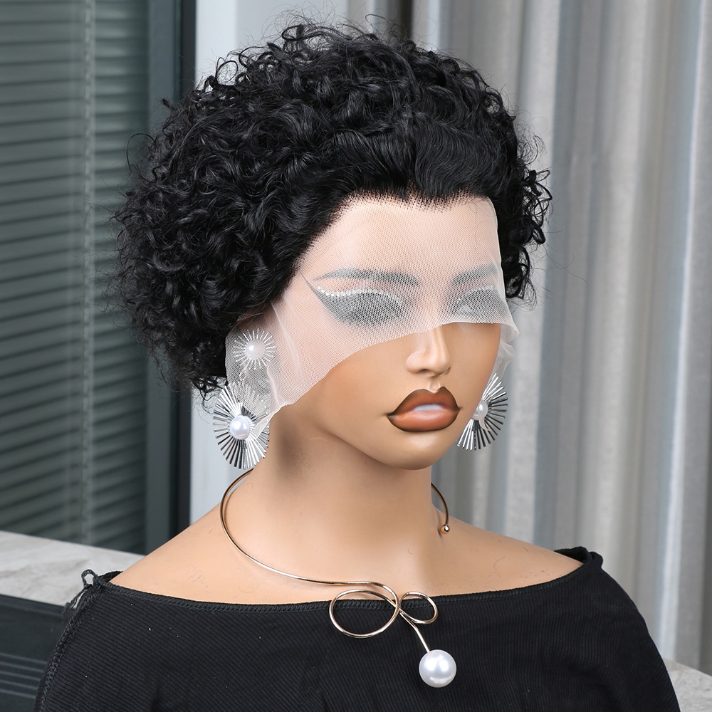 Pixie Kesim Peruk Gerçek Saç 1 - Short Pixie Cut Wig Human Hair Cheap incelemesi ve fiyatı