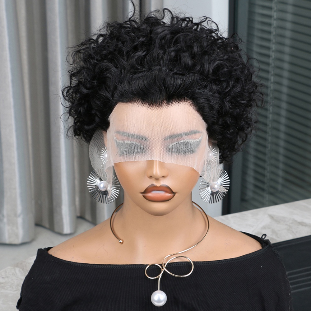 Pixie Kesim Peruk Gerçek Saç 1 - Short Pixie Cut Wig Human Hair Cheap incelemesi ve fiyatı