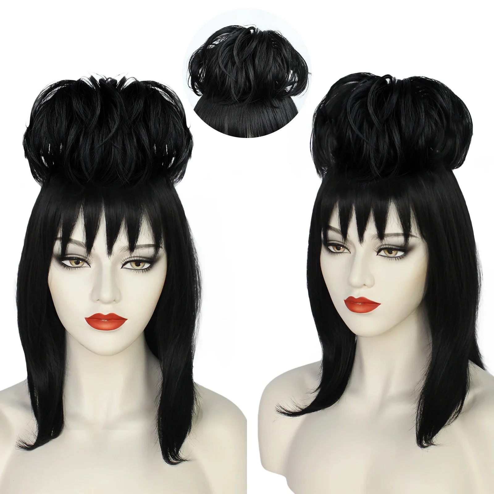 Lydia Deetz Cosplay Peruk Geli - Synthetic Braided Wigs For Black Women incelemesi ve fiyatı