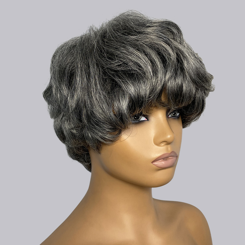 Peri Kesim İnsan Saçı Peruklar - Short Pixie Cut Wig Human Hair Cheap incelemesi ve fiyatı