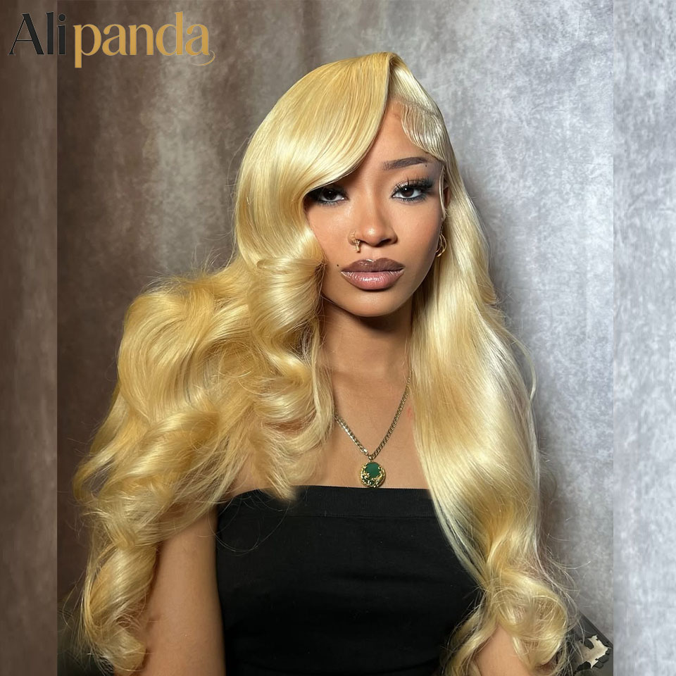 613 İnsan Saçı Peruk 13x6 Dalg - 613 Blonde Body Wave Lace Front Wig incelemesi ve fiyatı