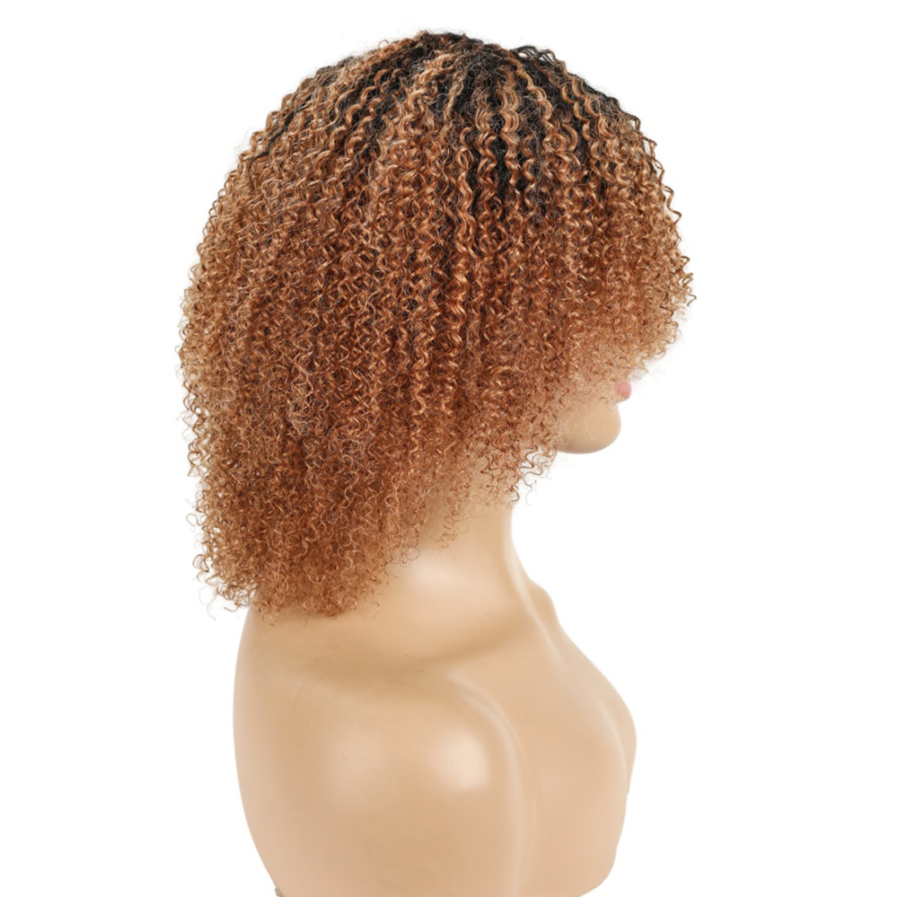 Perulu Saç Afro Kıvırcık Pixie - Short Pixie Cut Wig Human Hair Cheap incelemesi ve fiyatı